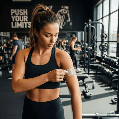 Zonas recomendadas de colocación del parche